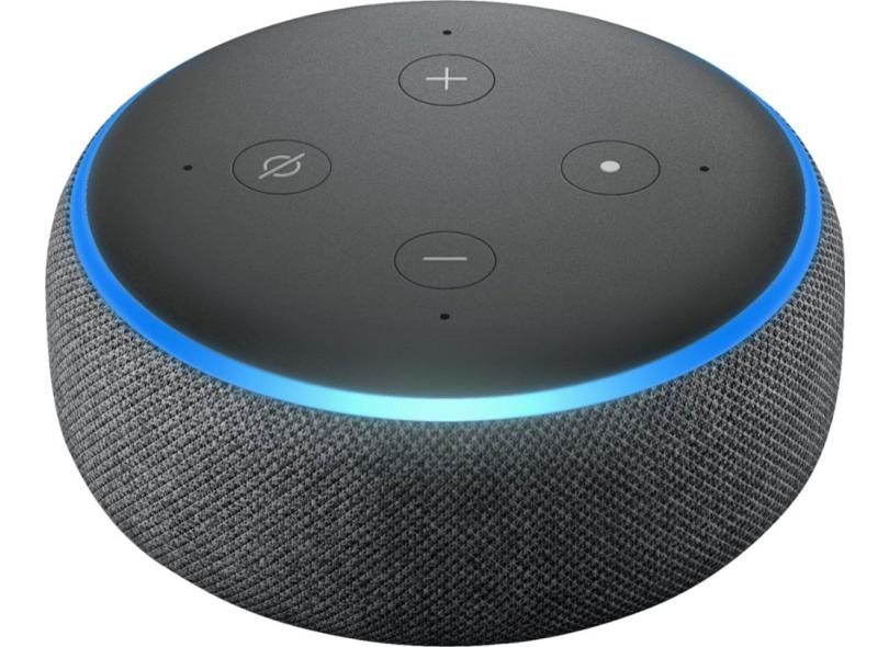(parcelado) Smart Speaker Amazon Echo Dot 3ª Geração Com Alexa - Preto