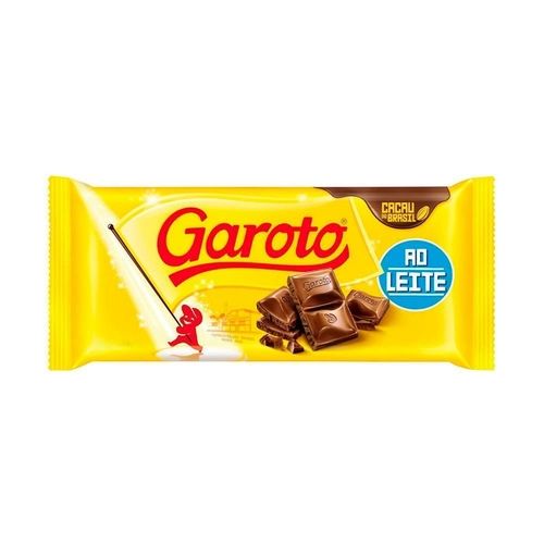 3 Barras De Chocolate Garoto - 90g