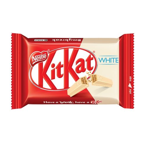 Chocolate Kitkat White Nestlé - 41,5g 7 Unidades