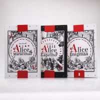 Kit 3 Livros | Alice No Pas Das Maravilhas + Alice Atravs Do Espelho + Complemento De Leitura | Lewis Carroll