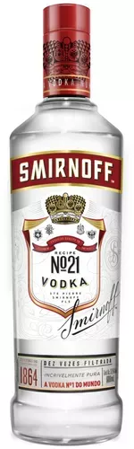 [[oferta Relampago]] Vodka Destilada Smirnoff Garrafa 600ml