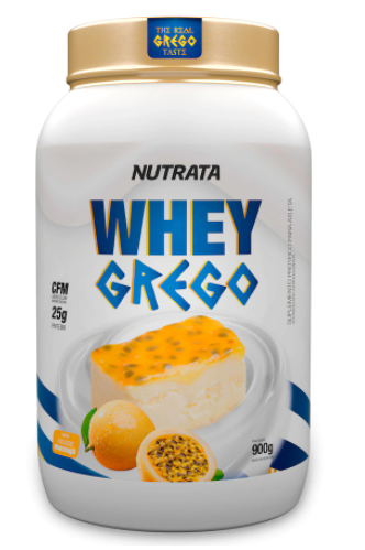 Whey Protein Nutrata Grego Maracujá - 900g