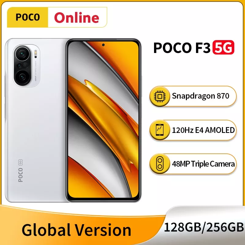 Smartphone Poco F3 5g Snapdragon 870 - Global Version