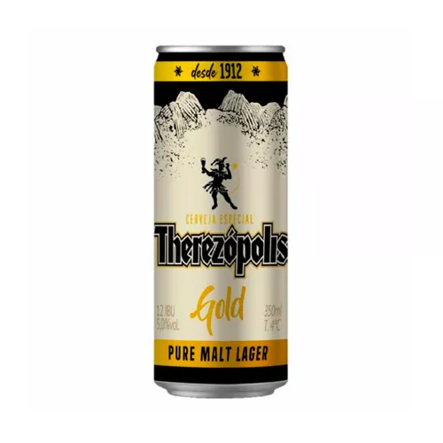 (r$2,99 Levando 12un) Cerveja Therezpolis Gold 350ml