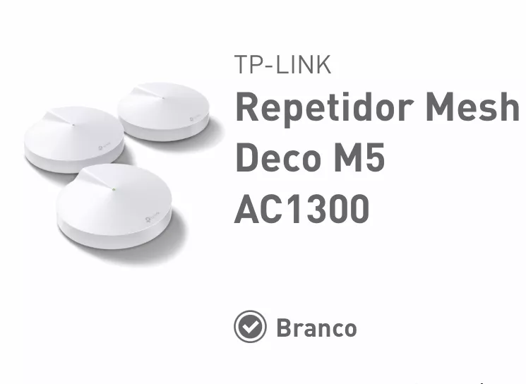 Repetidor Mesh Deco M5 Ac1300 - Loja Online Claro