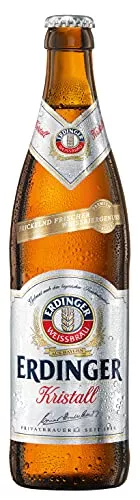 Prime 2 Unid Cerveja Erdinger, Kristall, Garrafa, 500ml 1un