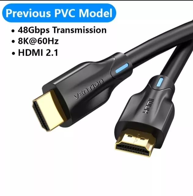 Cabo Vention Hdmi 2.1 Cable 8k ( 1m)