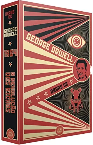 Box Obras De George Orwell + Pster + Marcadores + Cards