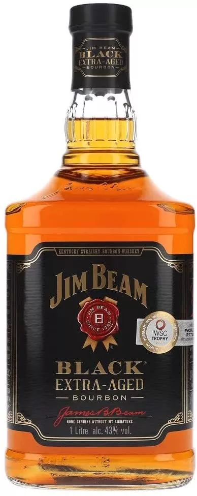 Amazon.com.br Whisky Jim Beam Black, Bourbon, 1l