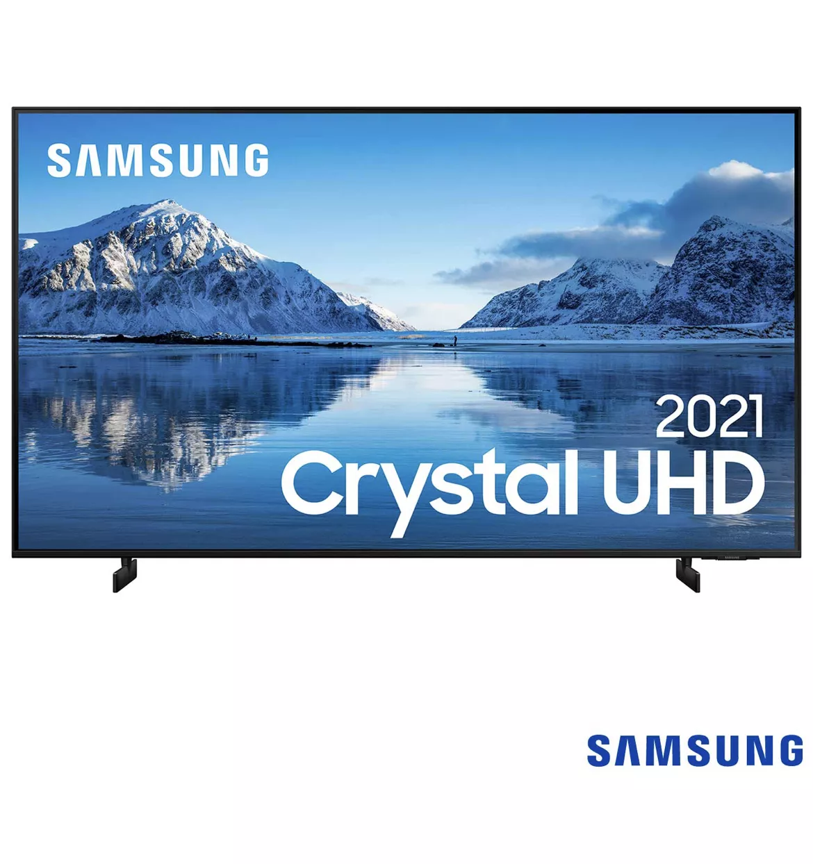 Samsung Smart Tv Crystal Uhd 4k 75”, Tela Sem Limites, Visual Livre De Cabos, Alexa E Wi-fi - 75au8000