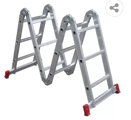 Escada Articulada 4x3 Suprema Pro 12 Degraus Alumínio
