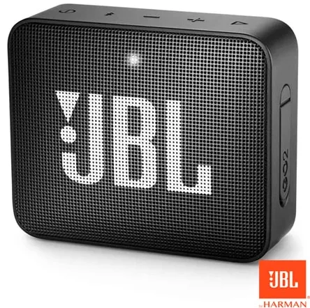 Caixa Bluetooth Jbl Go2 Preta Com Potência De 3 W - Jbl