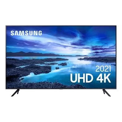 Samsung Smart Tv 70´´ Uhd 4k 70au7700, Processador Crystal 4k, Tela Se