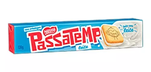 Biscoito Nestl Passatempo Recheado De Leite Pacote 130g