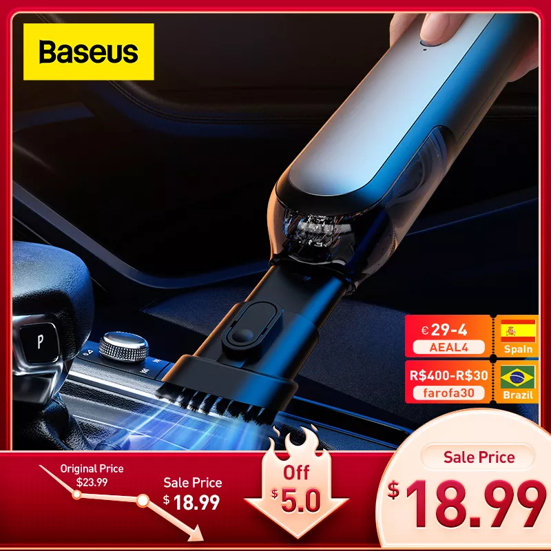 Baseus A1 Car Vacuum Cleaner 4000pa