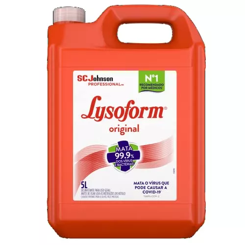 Desinfetante Bruto, Lysoform, 5 Litros