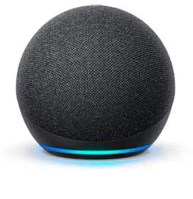 Echo Dot (4a Gerao) Smart Speaker Amazon Com Alexa Preta