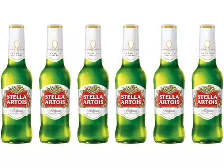 Cerveja Stella Artois Lager 6 Unidades 330ml
