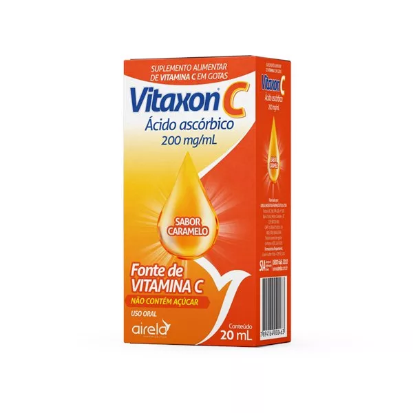 Vitaxon C 200mg- Vitamina C - Validade Junho/2022