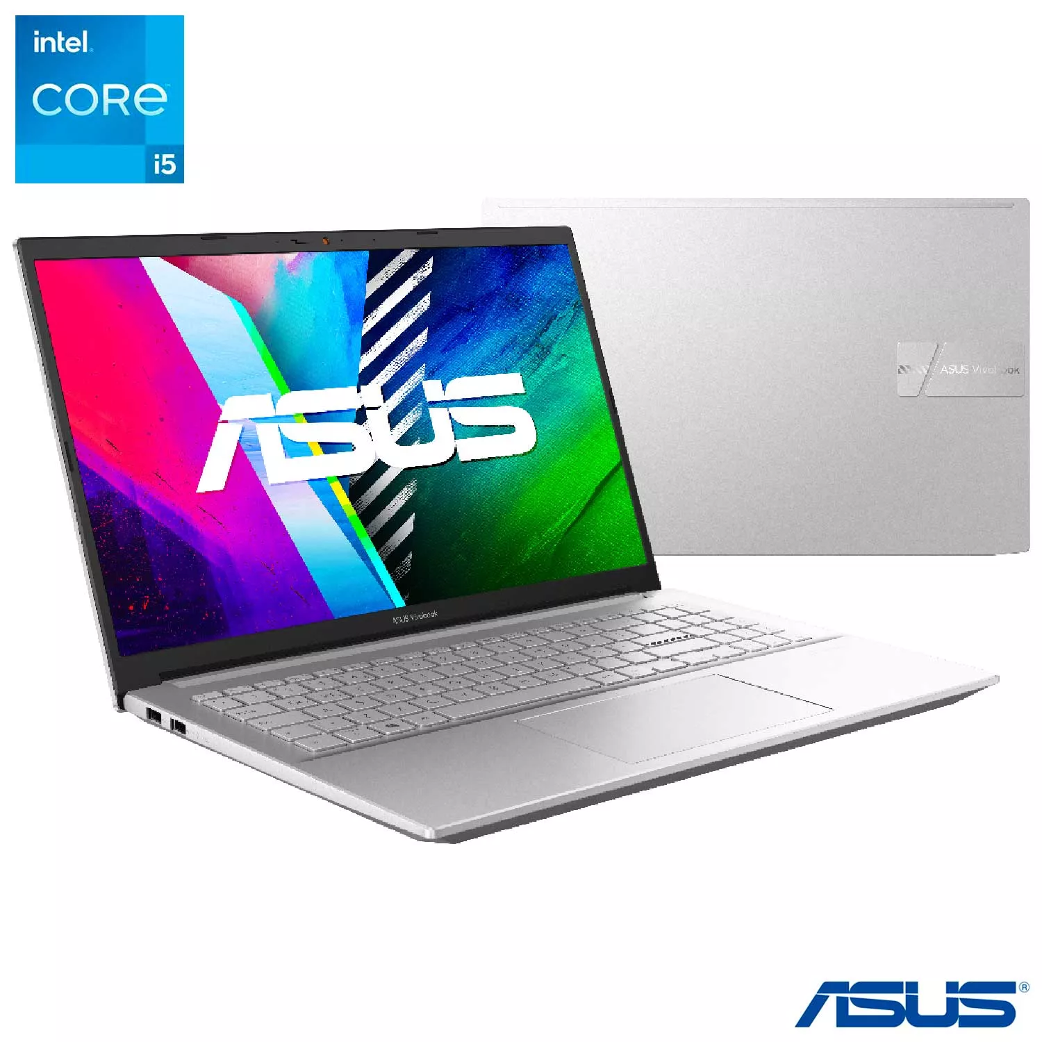 Notebook Asus, Core I5 11300h, 8gb, 512ssd, 15,6\