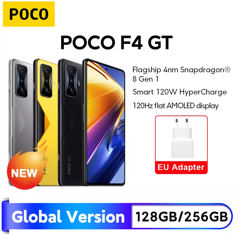 Smartphone Poco F4 Gt 5g 8gb 128gb Nfc New Arrivals - Versão Global