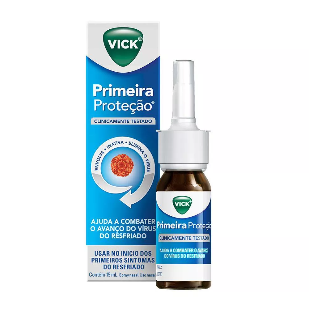 Vick Primeira Proteção Spray Nasal 15 Ml [k]