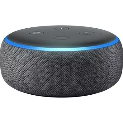Echo Dot (3ª Geração) Com Alexa, Amazon Smart Speaker Preto