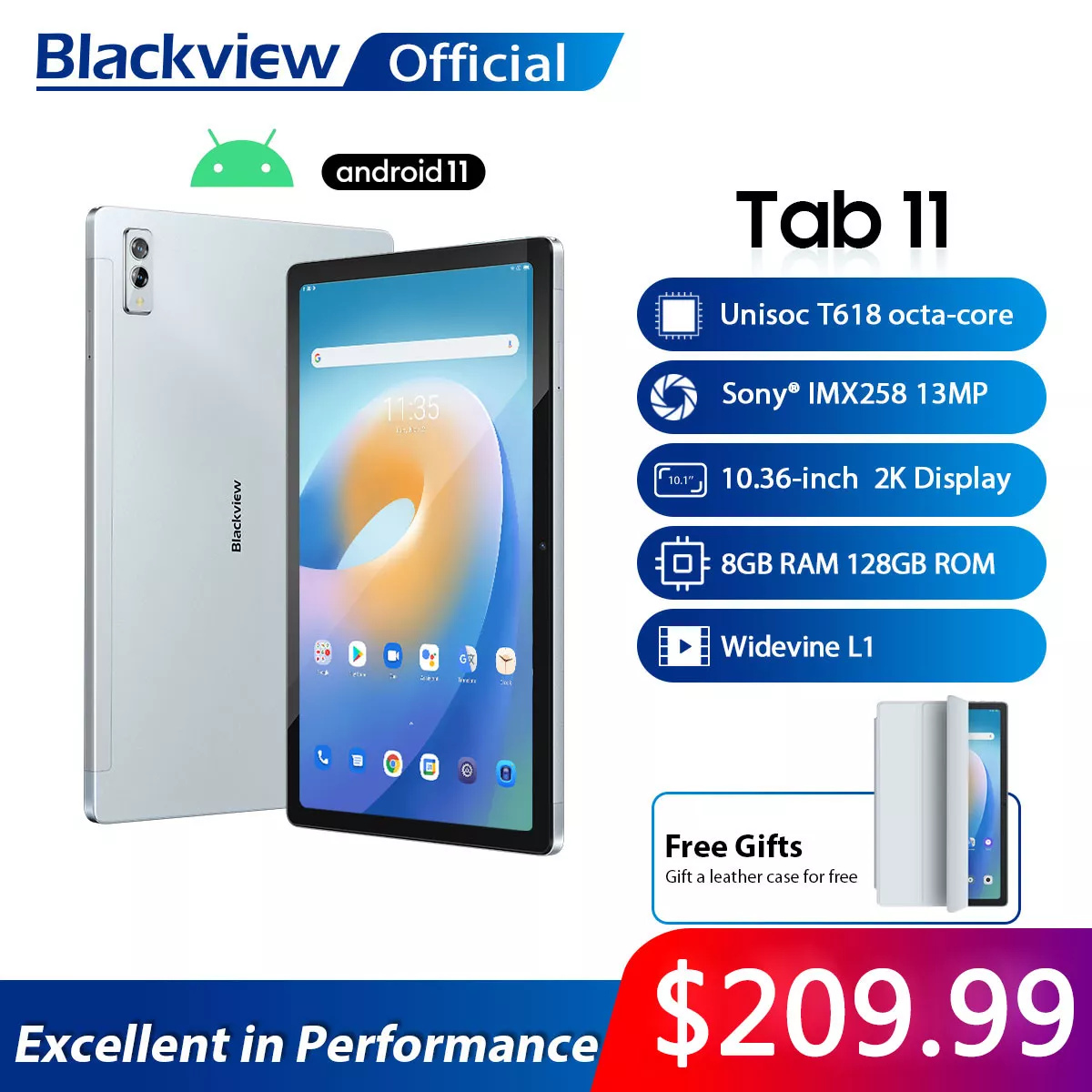 Tablet Blackview Tab 11 10.36 Polegada