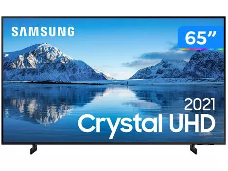 Smart Tv 65” Crystal 4k Samsung 65au8000 Wi-fi - Bluetooth Hdr Alexa Built In 3 Hdmi 2 Usb - Tv 4k Ultra Hd