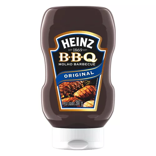 [ame 10,25] Molho Barbecue Heinz 397g