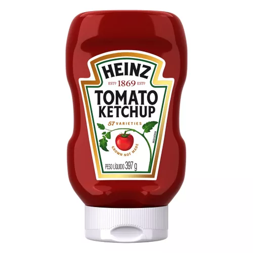 [ame 6,50] Ketchup Heinz Tradicional 397g