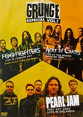 Grounge Especial Vol. 01 - Foo Fighters/ Alice In Chains/ Pearl Jam