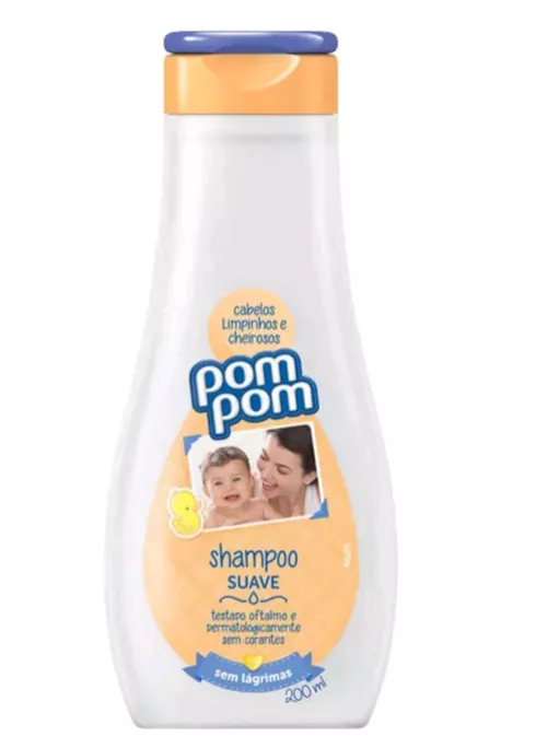 Shampoo Infantil Pom Pom Suave - 200ml - Shampoo Infantil - Magazine Luiza