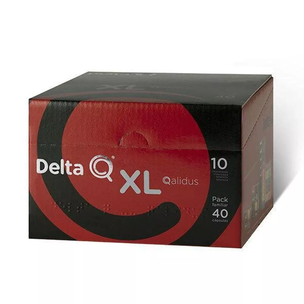 Café Delta Q Qalidus Intensidade 10 - Pack Xl 40 Cápsulas