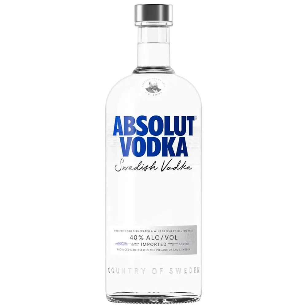 [só No App] Vodka Absolut - 1 L Por 75,90