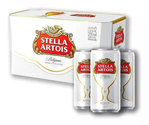 Cerveja Puro Malte 269ml Pack Com 8 Unidades Stella Artois