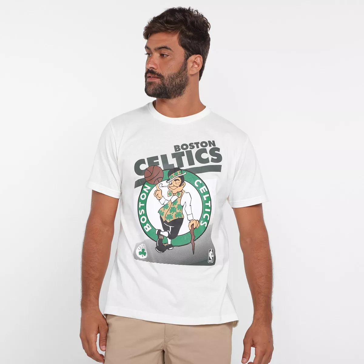 Camiseta Nba Boston Celtics Logo Masculina