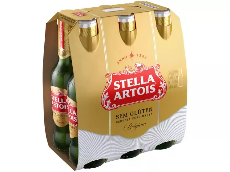 [leve 5 Pague 4][app] Cerveja Stella Artois Puro Malte American Lager - Sem Glúten