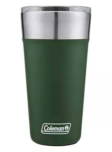 Copo Térmico De Aço Inoxidável Coleman Brew, Heritage Green, 590 Ml