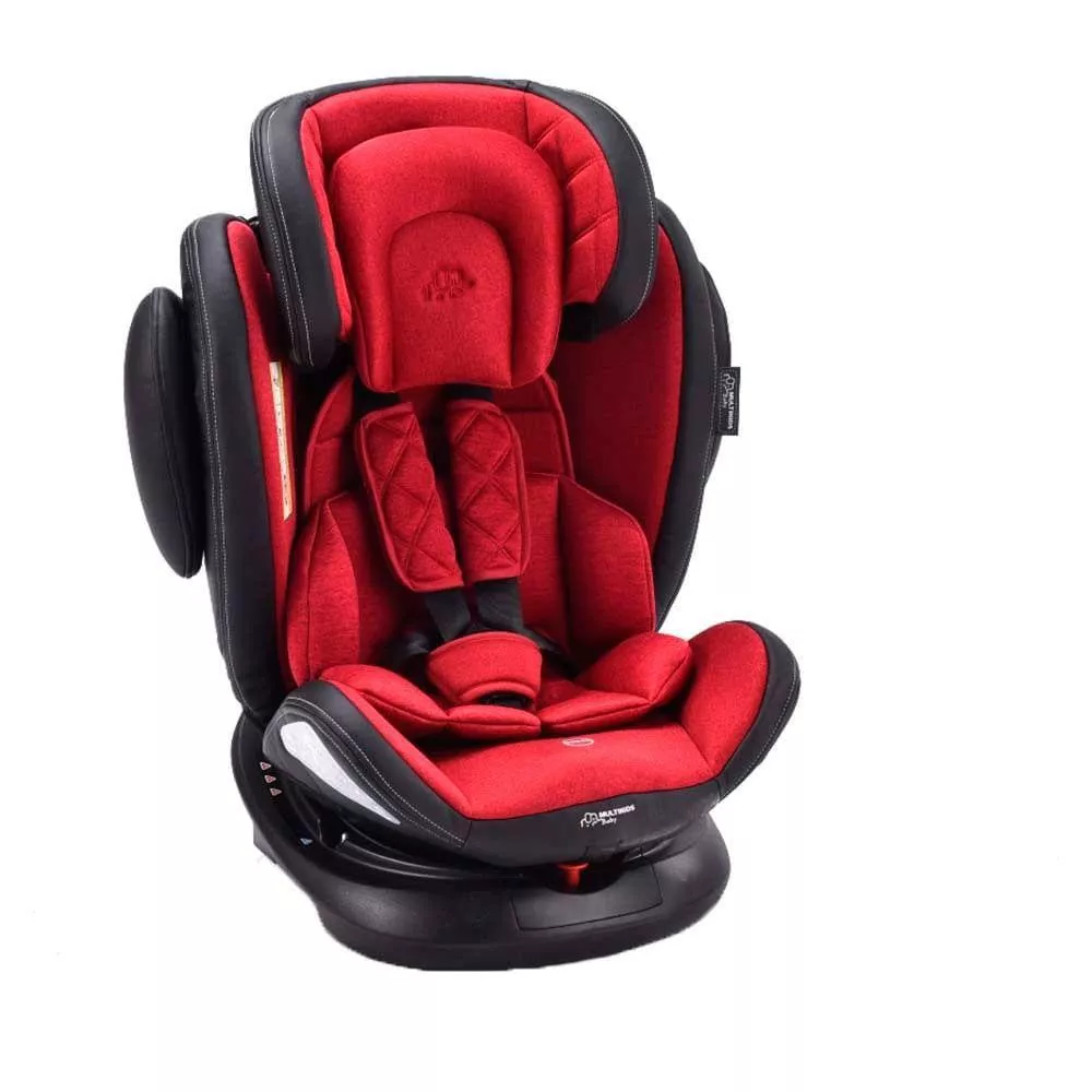 Cadeira Para Auto - De 0 A 36 Kg - Baby Softfix 360 - Vermelho - Multikids