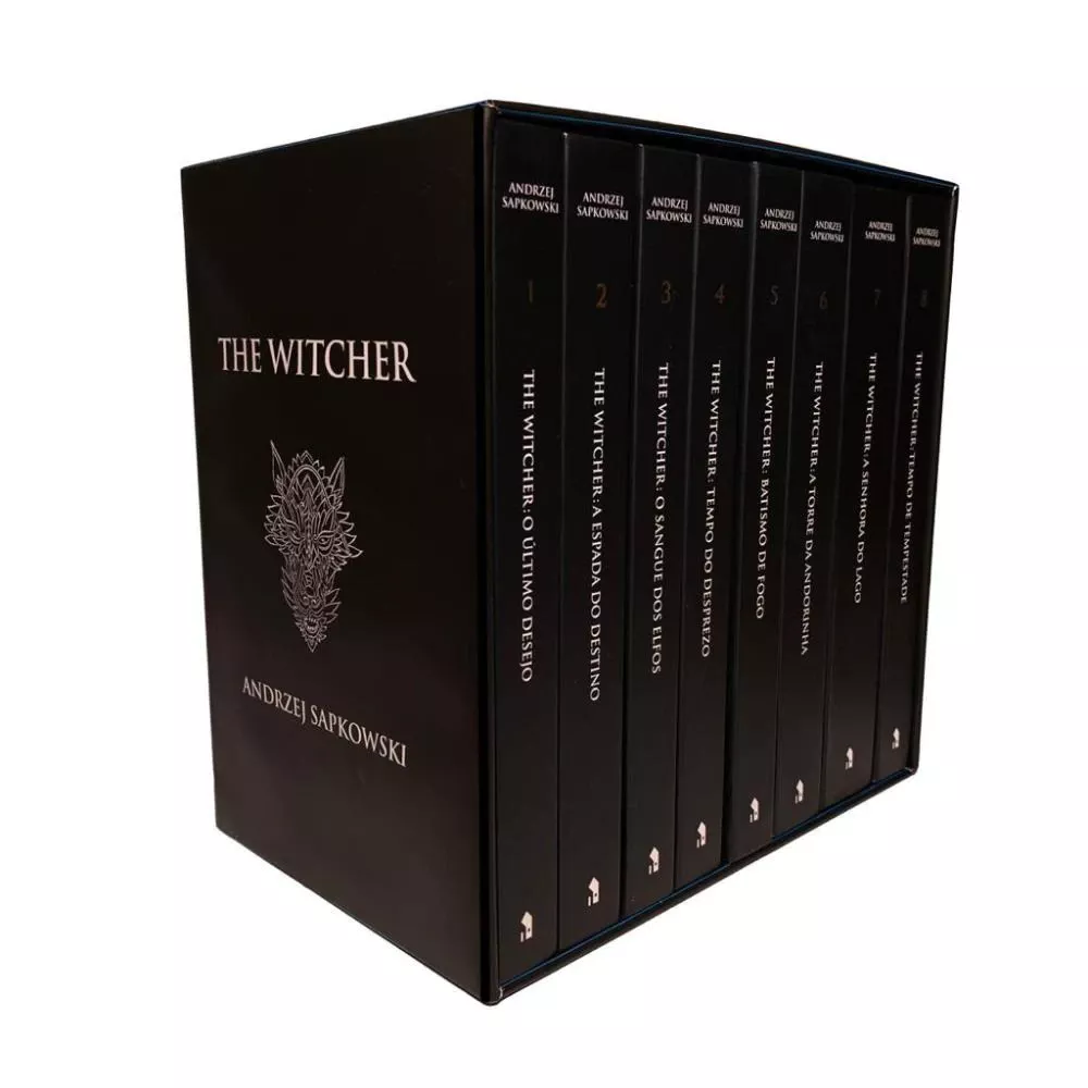 Box The Witcher - 8 Volumes - Capa Dura