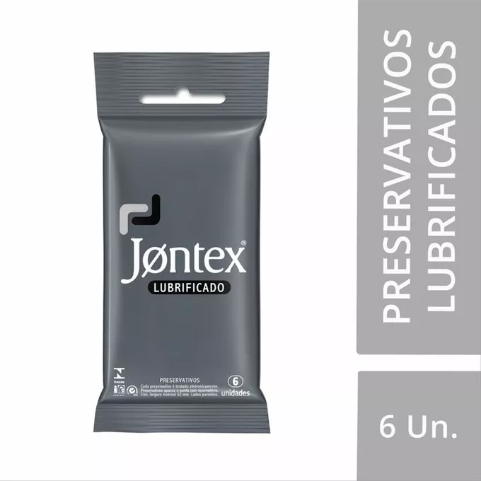 Preservativo Jontex Lubrificado Com 6 Unidades - Panvel Farmcias