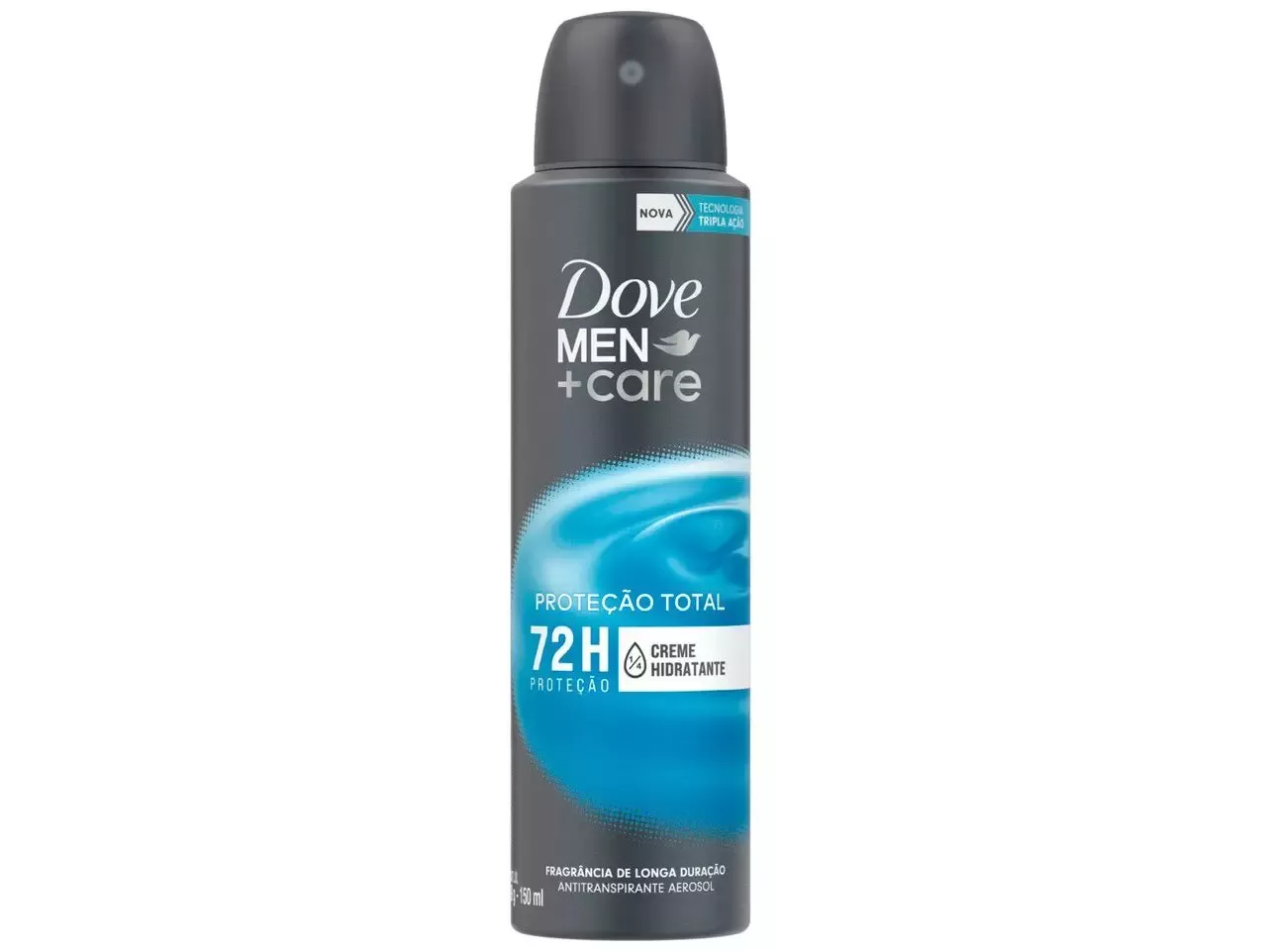 [app] Desodorante Antitranspirante Aerossol Dove - Men+care Cuidado Total Masculino 48 Horas 150ml