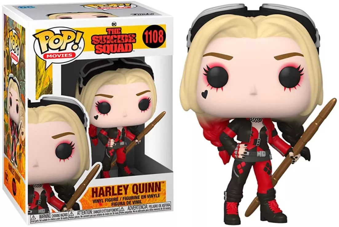 Funko Pop Harley Quinn Bodysuit (the Suicide Squad)