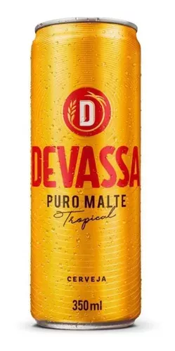Cerveja Devassa Puro Malte Lata 350ml