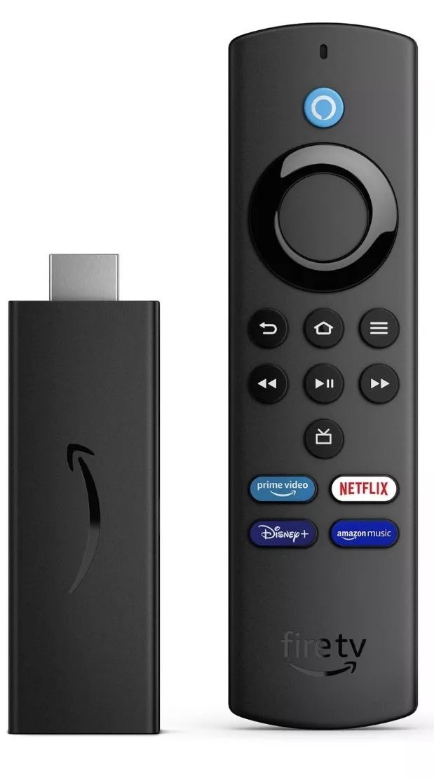 Fire Tv Stick Lite Full Hd Streaming Com Controle Por Comando De Voz E Alexa