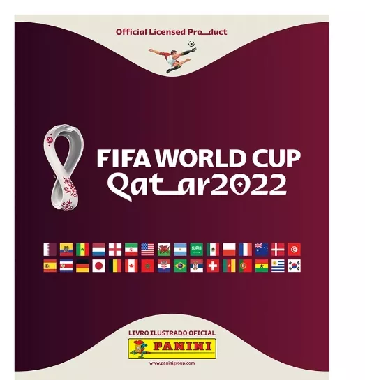 Copa Do Mundo 2022 - Álbum Capa Cartão - Fifa World Cup Qatar 2022™?