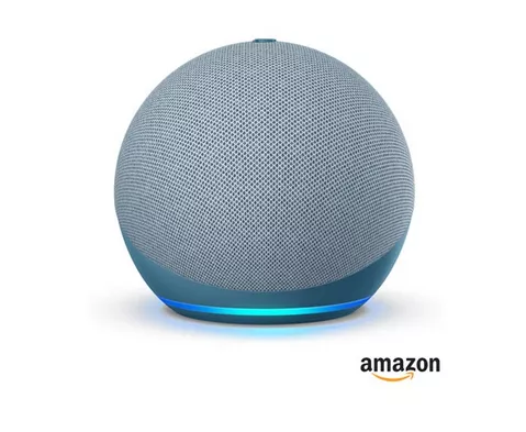 Echo Dot 4 Gerao Azul - Alexa