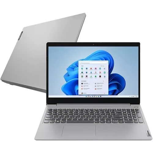 (ame 2264) Notebook Lenovo Ultrafino Ideapad 3i I3-10110u 4gb 256gb Ssd Tela 15,6 Windows 11