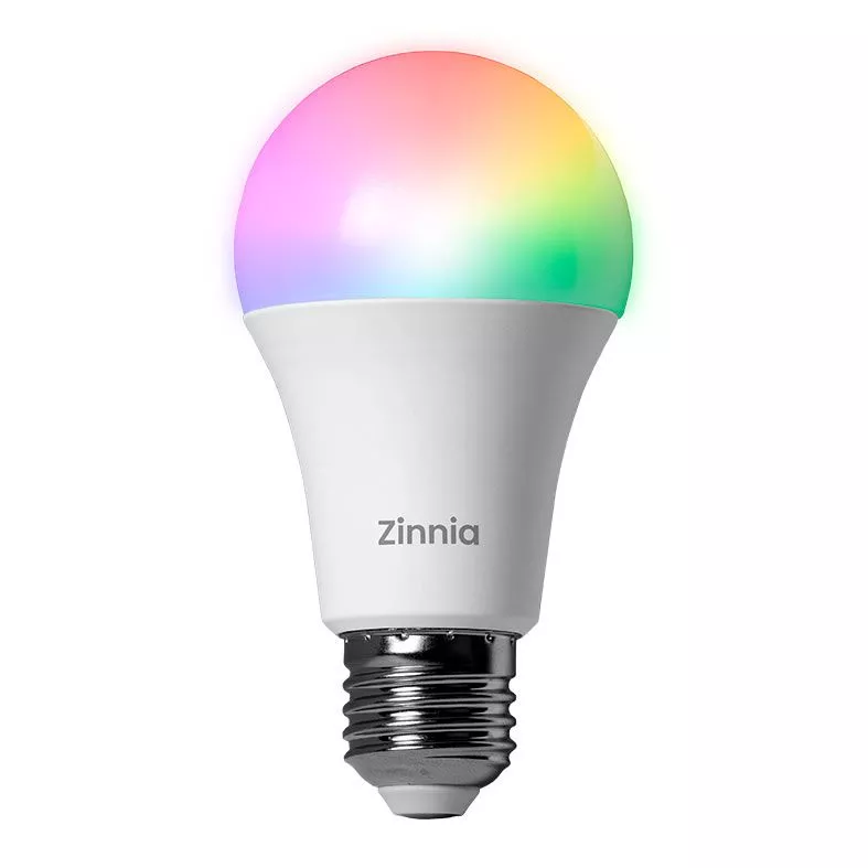 Lampada Inteligente Zinnia Crux Cr100, Wi-fi, Rgb, Branca, Zns-zncr10w-rgbc01